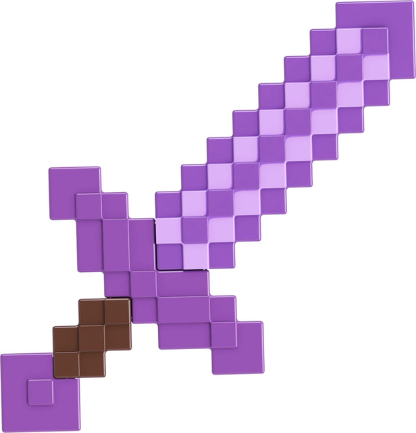 Mattel Minecraft Enchanted Sword Kid-Sized Wearable Accessory for Role-Play & Costumes